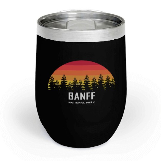 Banff National Park Chill Wine Tumblers