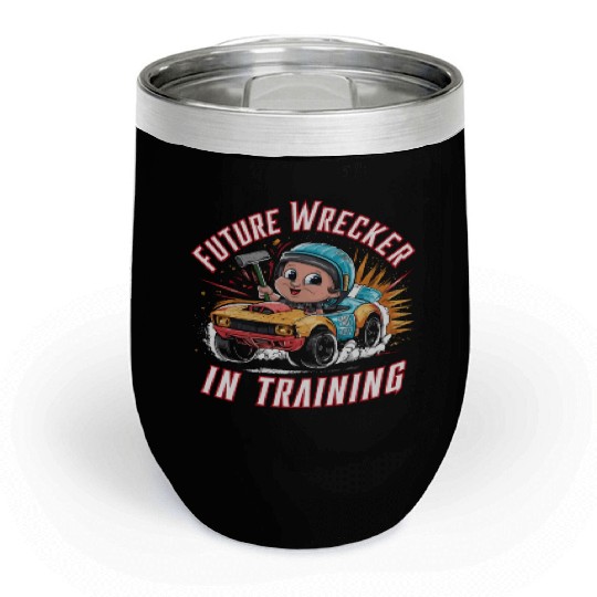 Demo Derby Demolition Derby Demolition Derby Lover Chill Wine Tumblers