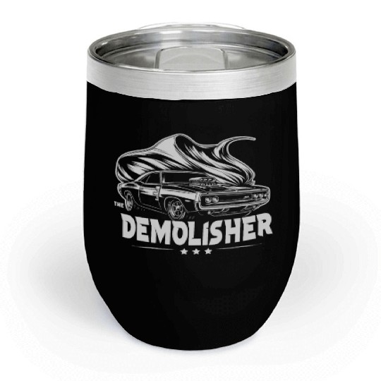 Demo Derby Demolition Derby Demolition Derby Lover Chill Wine Tumblers