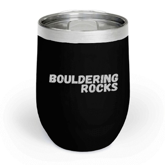 bouldering rocks Chill Wine Tumblers