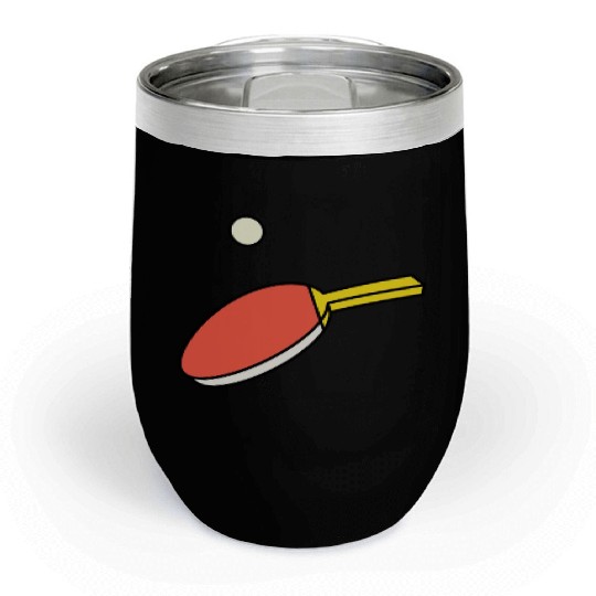 Ping Pong - Paddle & Ball Chill Wine Tumblers