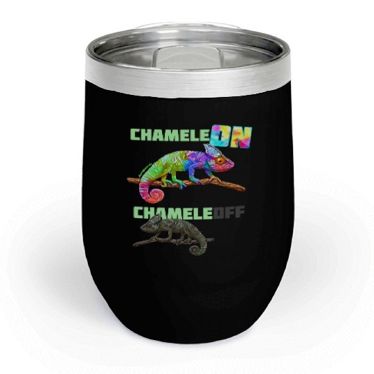 ChameleON ChameleOFF | Social Chameleon Chill Wine Tumblers