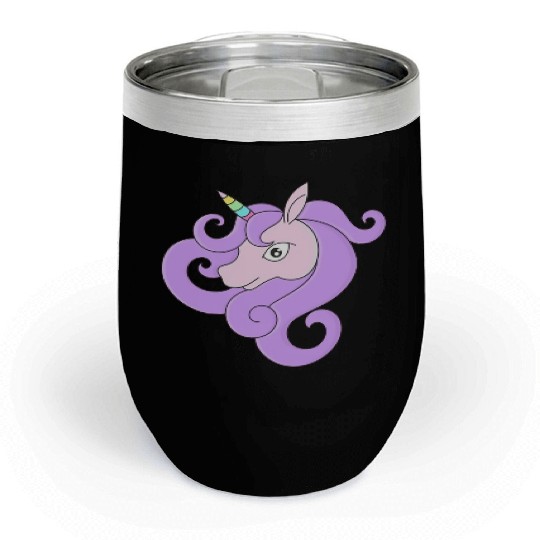 pony lucu Chill Wine Tumblers