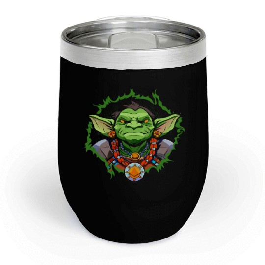 Green Goblin Chill Wine Tumblers