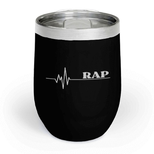 RAP OG RAPPER MUSIC LOVER Chill Wine Tumblers