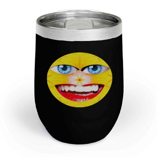 Smile Face Have a Nice Day Promote Happiness Joy Chill Wine Tumblers
