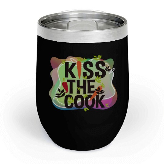Vector Cartoon Kiss The Cook Carrot Metaphor Art Chill Wine Tumblers