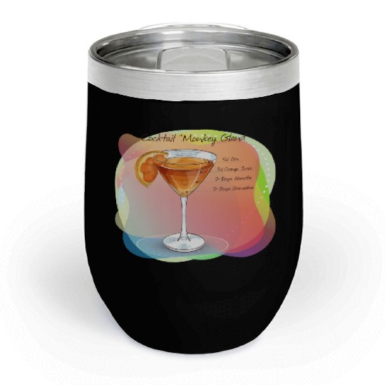 Cocktail Monkey Gland Recipe Gin Orange Juice Chill Wine Tumblers