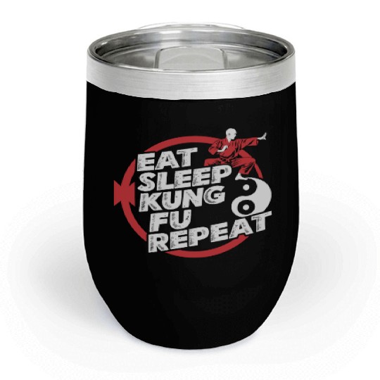 Kung Fu Chinese Kung Fu Asian Kung Fu Self defense Chill Wine Tumblers