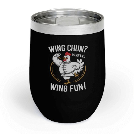 Kung Fu Chinese Kung Fu Asian Kung Fu Self defense Chill Wine Tumblers