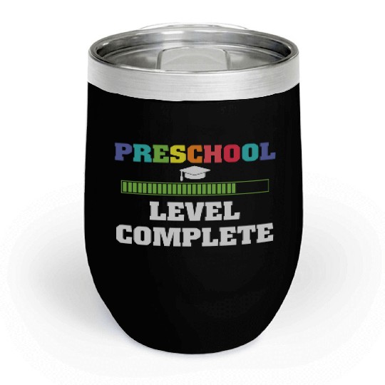 Preschool level complete Graduation Chill Wine Tumblers