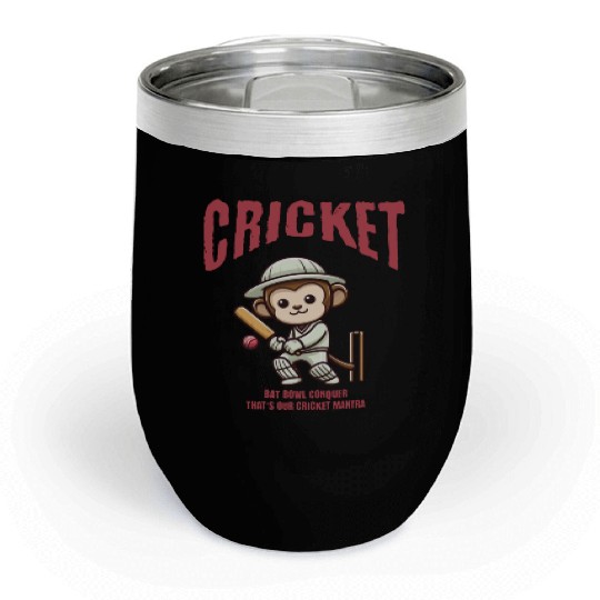 Cricket Monkey Chill Wine Tumblers