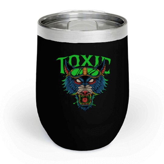 toxic Chill Wine Tumblers