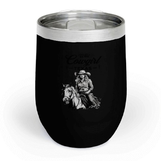 Wild Cowgirl Chill Wine Tumblers