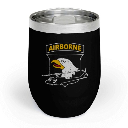 101st Airborne Division Chill Wine Tumblers