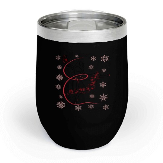The Nutcracker Ballet and Clara Christmas Holiday Chill Wine Tumblers