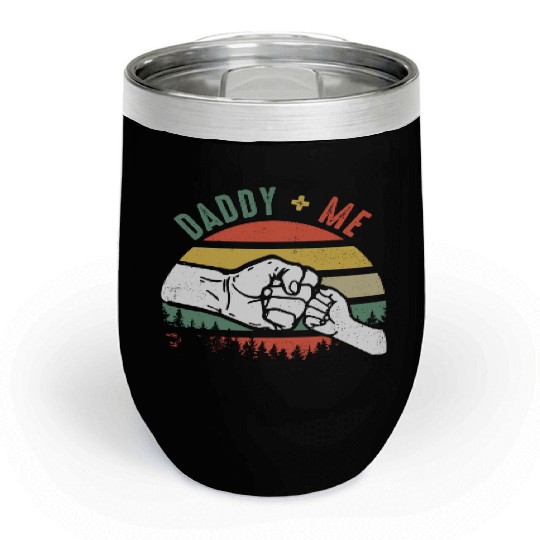 Love Daddy and Me Chill Wine Tumblers