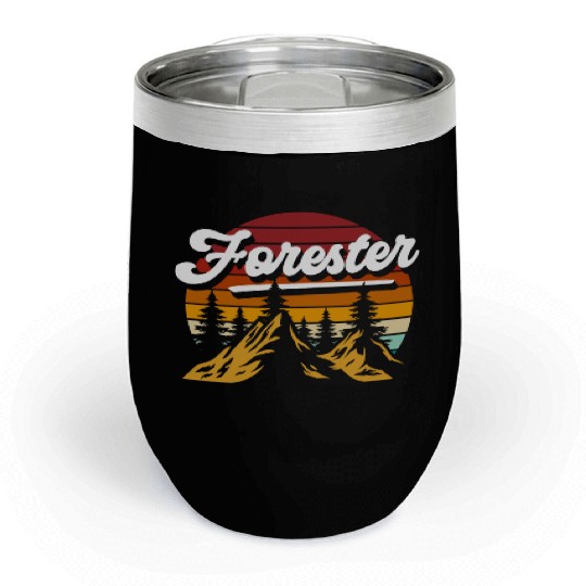Forest Hunting Nature Conservation Chill Wine Tumblers