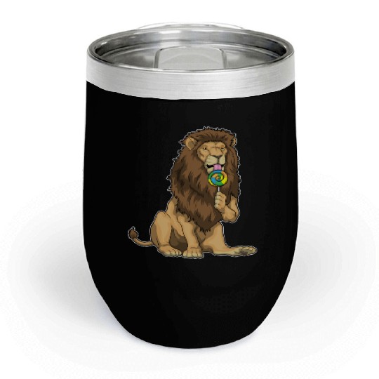 Lion Lollipop Chill Wine Tumblers