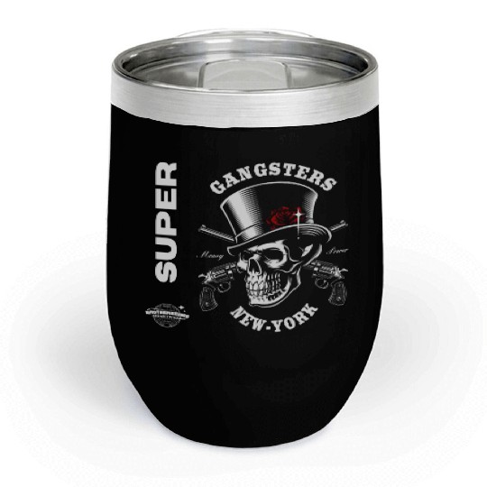 Super Gangsters New York Brother Benko Streetwear Chill Wine Tumblers