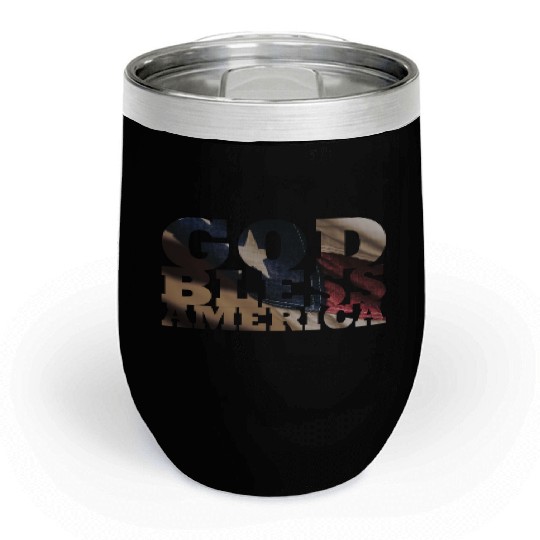 God Bless America Chill Wine Tumblers