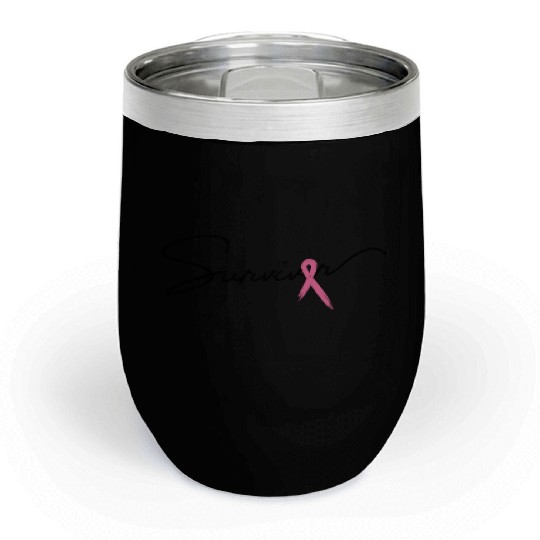 National Cancer Survivor Day First Sunday Chill Wine Tumblers