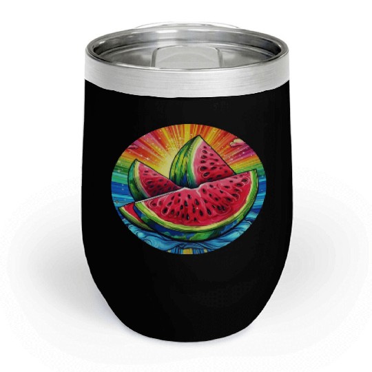 LGBTQ Melon Chill Wine Tumblers