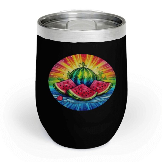LGBTQ Melon Chill Wine Tumblers