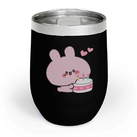 Pink's Birthday Delight Chill Wine Tumblers