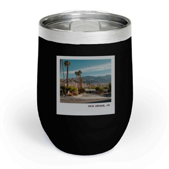 Mono Enterprises "Travels" Palm Springs #3 Chill Wine Tumblers