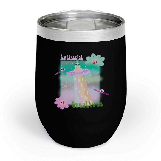 CIRCUS IN SPRING: SPRING ALIEN Chill Wine Tumblers