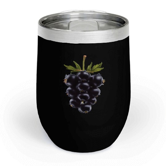 Blackberry Realistic Chill Wine Tumblers