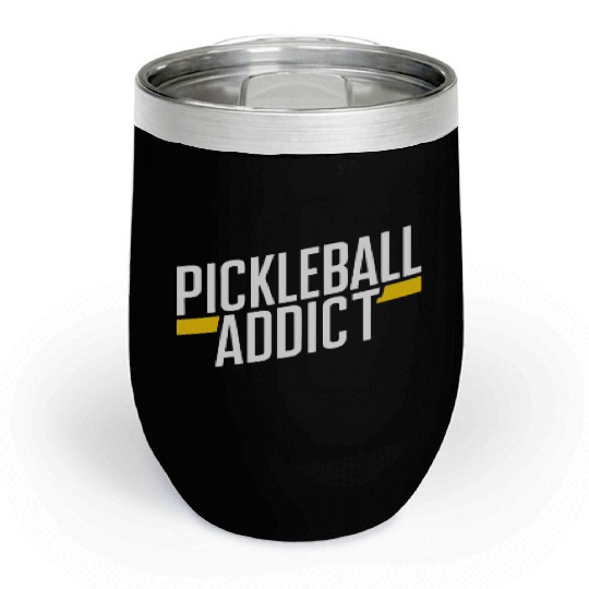 Pickleball Life Passion: Embrace the Sport You Chill Wine Tumblers
