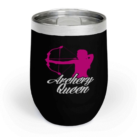 Archery Queen Chill Wine Tumblers