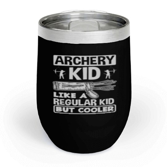 Bow Child Boys Girls Archery Chill Wine Tumblers