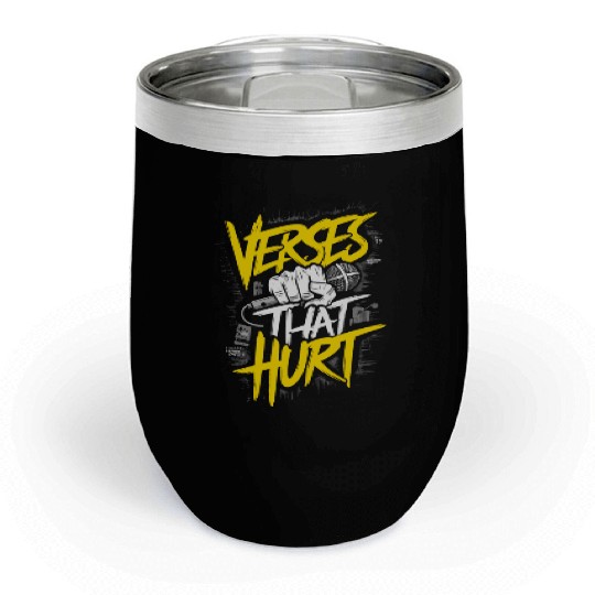 Epic Lyrical Battle of the Titans: Hip Hop Rap Chill Wine Tumblers