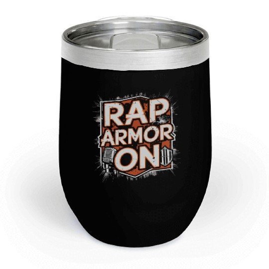 Epic Lyrical Battle of the Titans: Hip Hop Rap Chill Wine Tumblers