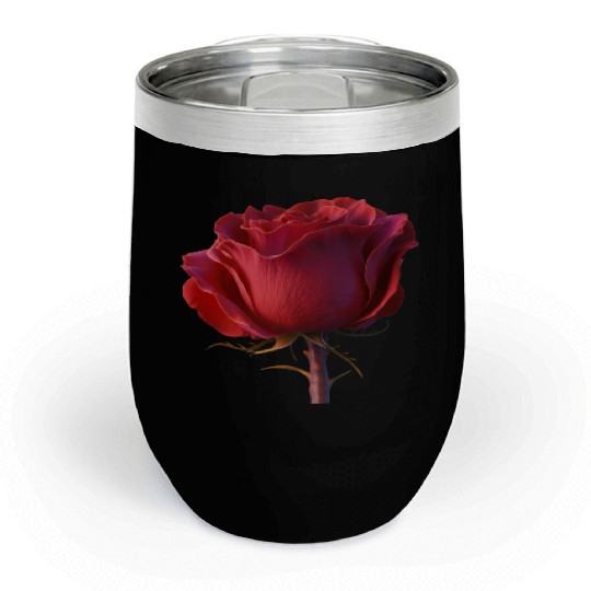 the rose nature design Chill Wine Tumblers