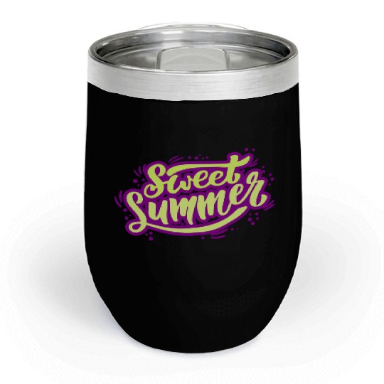 Sweet Summer Chill Wine Tumblers