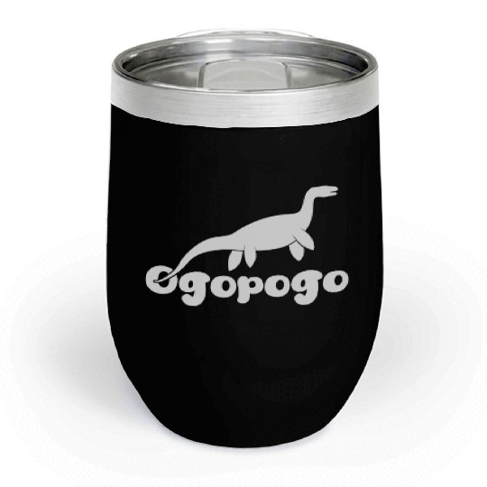 Ogopogo Cute Lake Monster Cryptid Chill Wine Tumblers