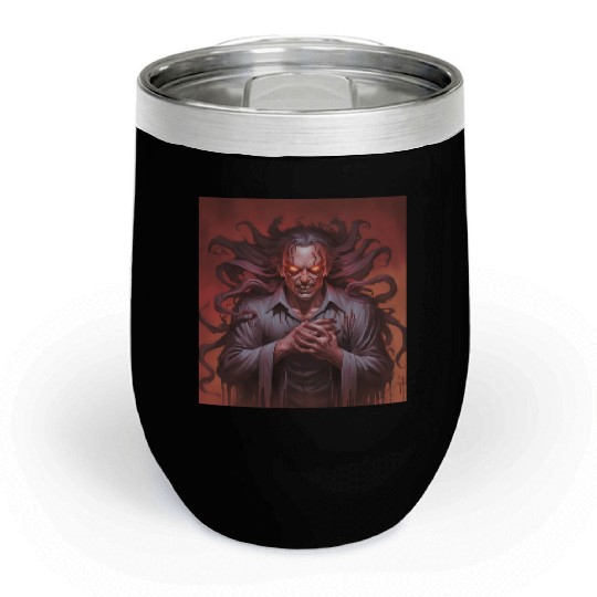 Halloween Night, Trick or Treat, Fright Night Chill Wine Tumblers