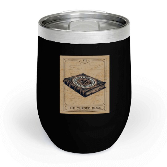 Magic - Black Magic - Magic Book Black Magic Book Chill Wine Tumblers