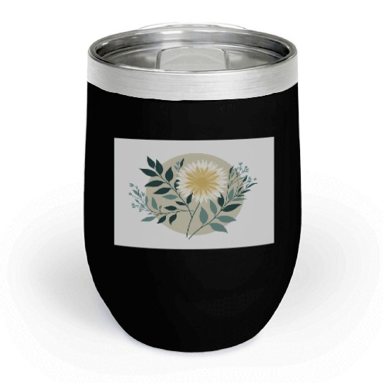 Wildflower Whisper Chill Wine Tumblers