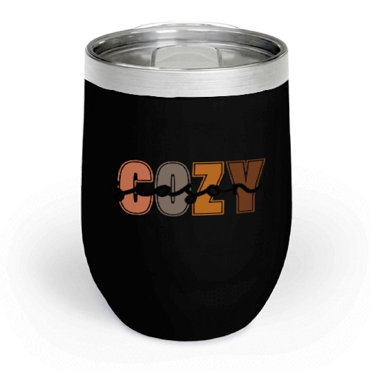Cozy Season, Fall Season Chill Wine Tumblers