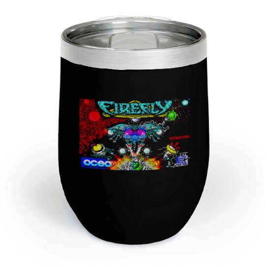 Firefly ZX Spectrum Loading Screen Chill Wine Tumblers