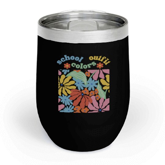 school outfit colors: Perfect Your Campus Style Chill Wine Tumblers