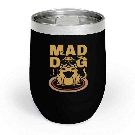 Mad Dog Animal Chill Wine Tumblers