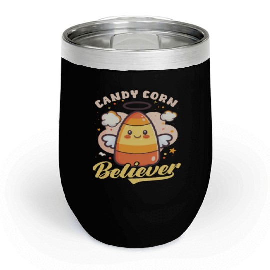 Candy Corn Candy Corn Believer Chill Wine Tumblers