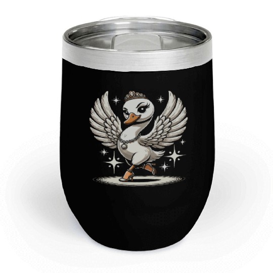 Tribal Fusion Rhythmic Dance Art For Belly Dance Chill Wine Tumblers