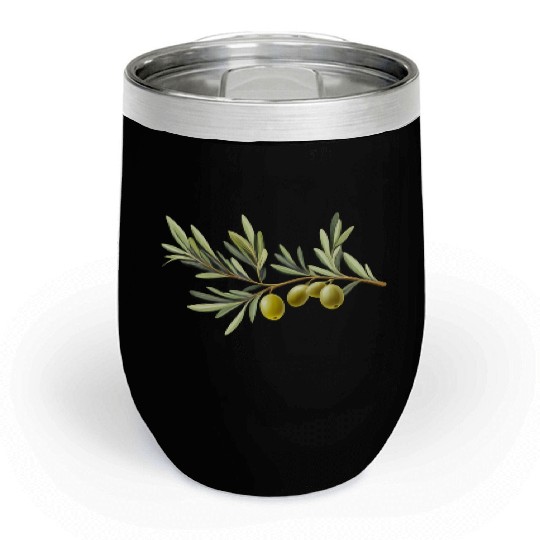 Olive Branch Chill Wine Tumblers
